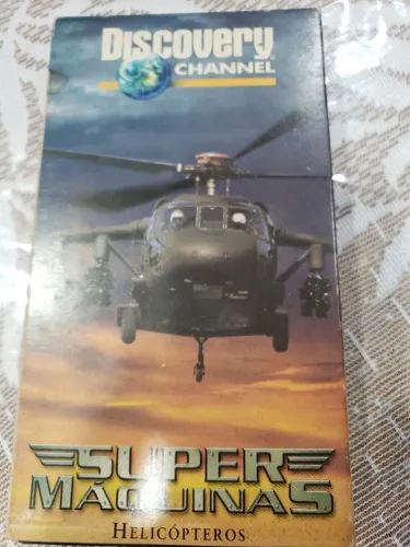 VHS Discovery Channel "Super Máquinas: HELICOPTEROS"