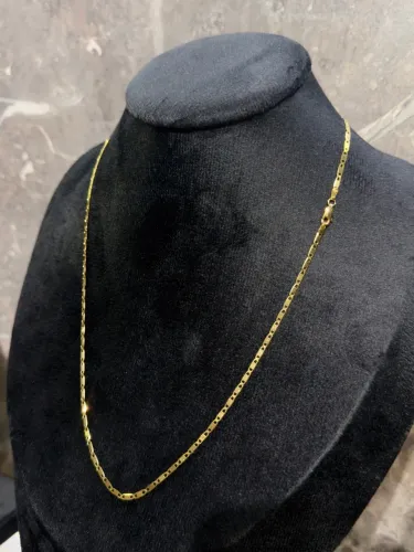 Cordão de ouro modelo piastrine 6.61g novo ( LOJA FÍSICA )