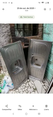 Pias e balcões inox