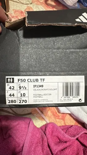 Chuteira f50 adidas