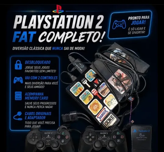 Vende-se ps2