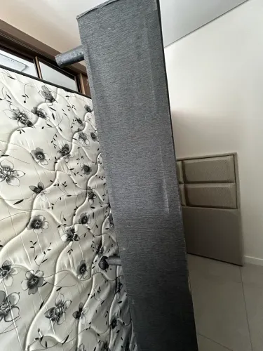 CAMA BOX DE CASAL COLCHÃO + BASE