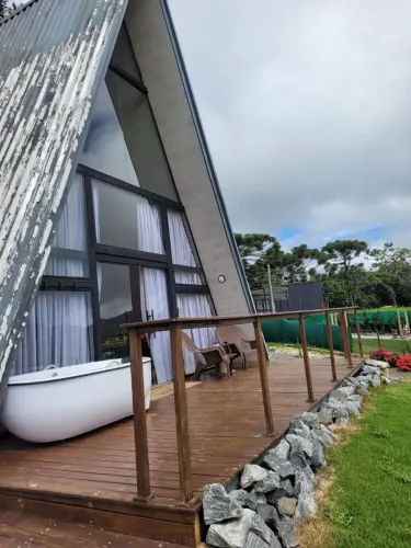 Maravilhoso Chalé, excelente investimento em Maria da Fé/MG