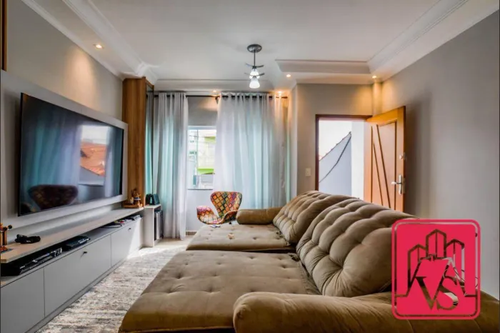 Sobrado com 3 dormitórios para alugar, 191 m² por R$ 6.106,00/mês - Utinga - Santo André/S