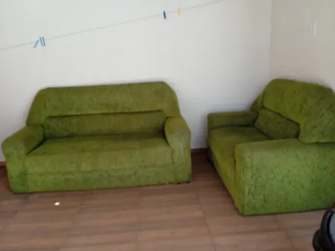 Vendo sofás usados em boas condições