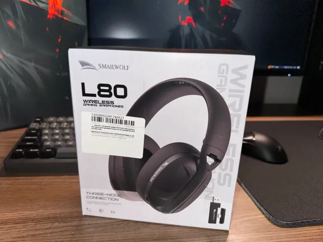 Headset SMAILWOLF L80 - Sem Fio - LACRADO