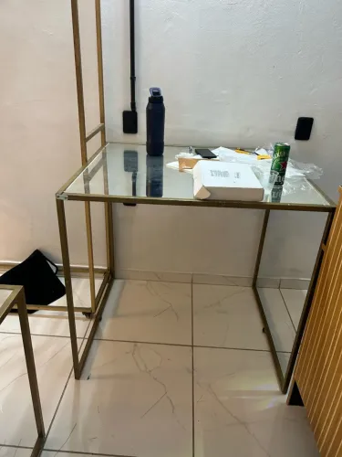 Mesa de vidro grande