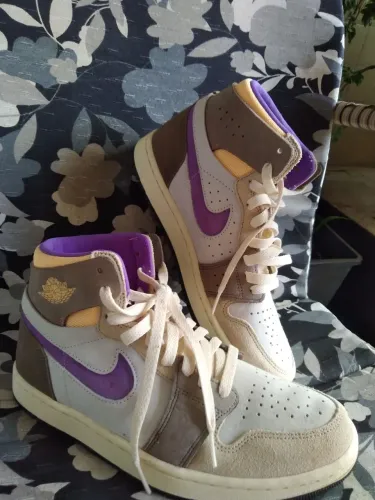 Nike Air Jordan roxo!