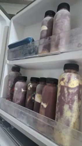 Açaí e sorvete