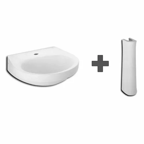 Kit Lavatório Com Coluna De Chão