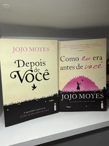 Livros Como eu era antes de você & Depois de você (Jojo Moyes)