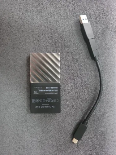 HD externo My Passaport SSD 512gb
