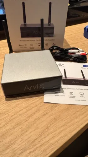 Amplificador Streaming Arylic A50+ Wi-fi - Bluetooth
