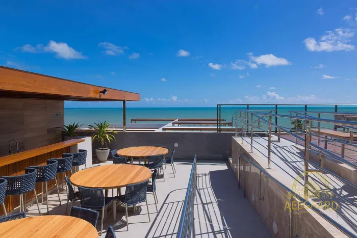 Apto 3Q Mobiliado 92m² Frente Mar para Alugar, em Cabo Branco - João Pessoa/PB