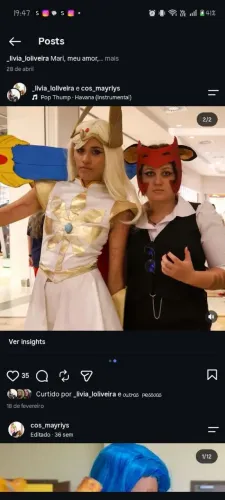 Cosplay da shera as princesas do poder