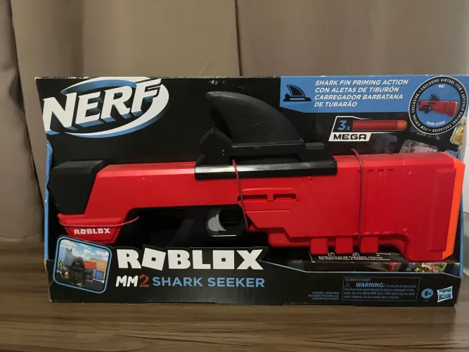 Nerf sharkseeker com código!