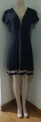 VESTIDO ILUI COM RENDA E TULE (LEVEMENTE DESBOTADO)