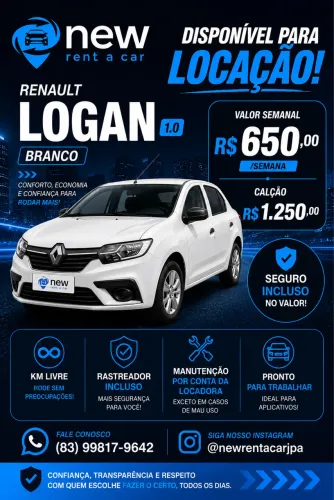 Aluguel de veículos para motoristas de aplicativos