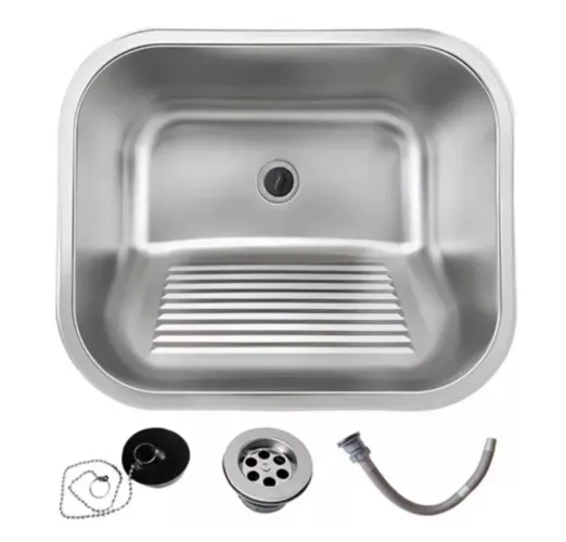 tanque inox lavanderia brinovar 45x45
