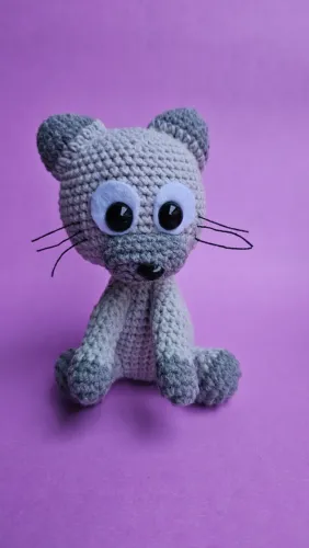 Gatinho em Amigurumi, crochê