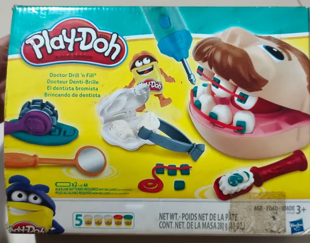 Dentista massinha play doh