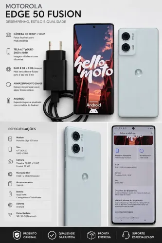 Celular: MOTOROLA EDGE 50 FUSION