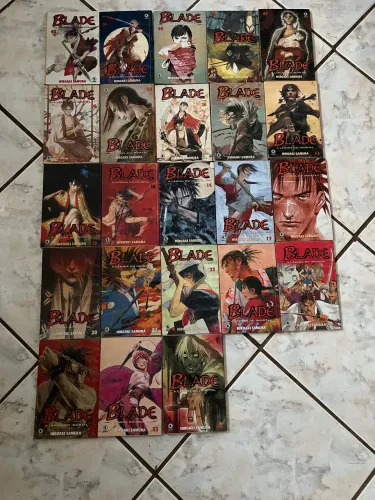 Mangás Blade - A Lâmina do Imortal 10 reias cada mangá