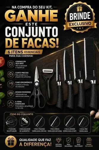 Kit de facas