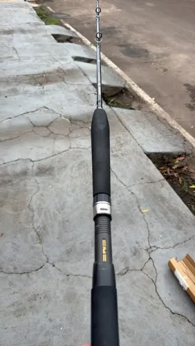 Vara carretilha de pesca pesada Shimano Trevala 200 lbs