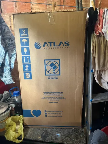 Fogao atlas 4 bocas, mesa de vidro