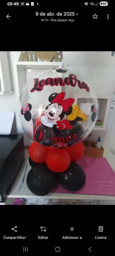 Balão personalizado aniversário