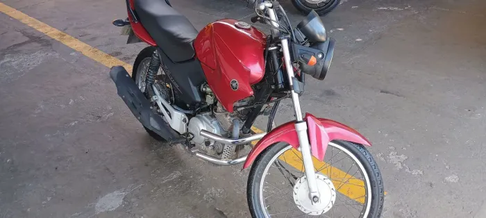 Yamaha Facto YBR 125cc Vermelha 2012. WJ Veículos.