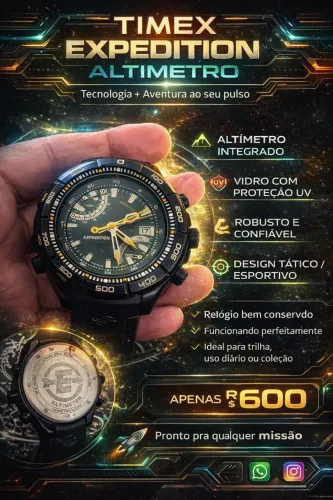 RELÓGIO PULSO TIMEX EXPEDICTION