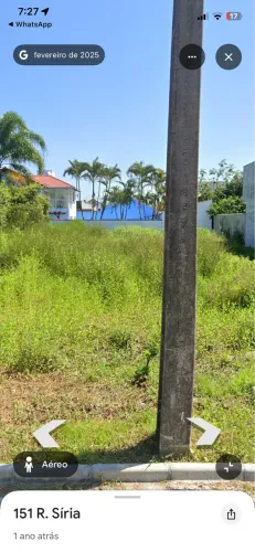  TERRENO - Atami Sul com 450 m²  / 150 metros da praia.
