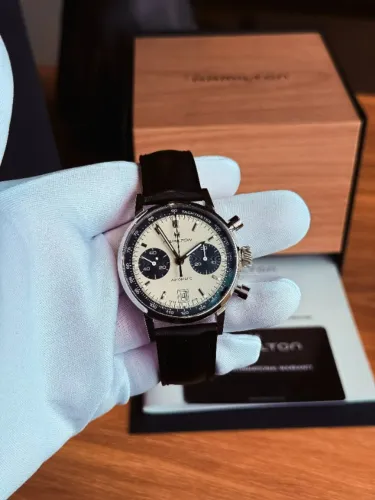 Hamilton Intra-Matic - Auto Chrono - Original completo - H38416711