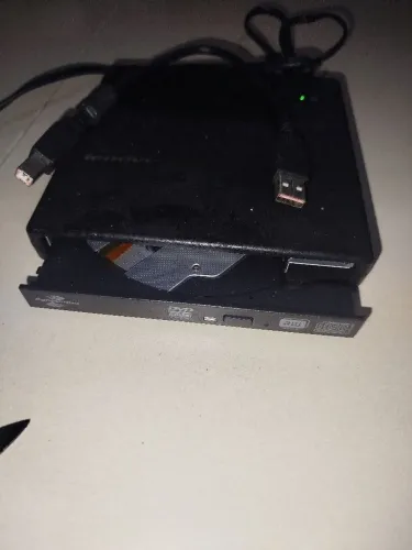 Leitor e gravador de DVD externo 