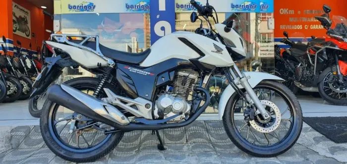Honda Cg 160 Cargo 2023 Branca Único Dono