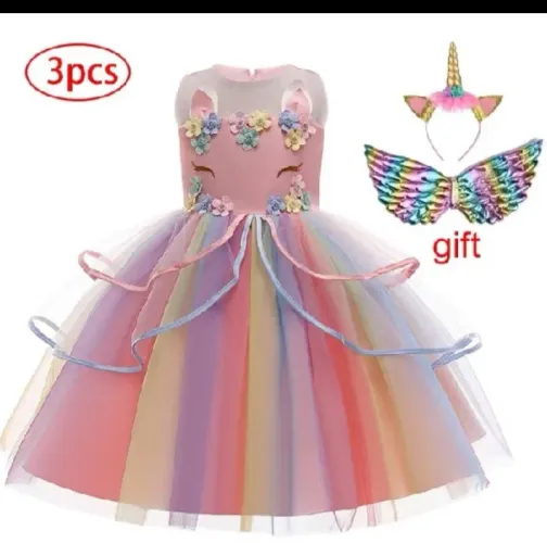 Vestido Unicórnio luxo