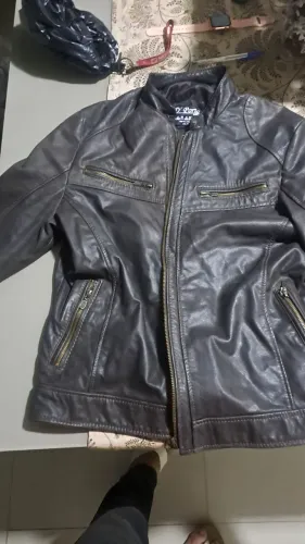 Jaqueta couro de búfalo ? masculino