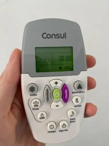 controle remoto original para o ar condicionado portátil Consul Facilite