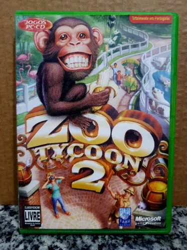 PC Game Zoo  Tycoon 2 Original em portugues
