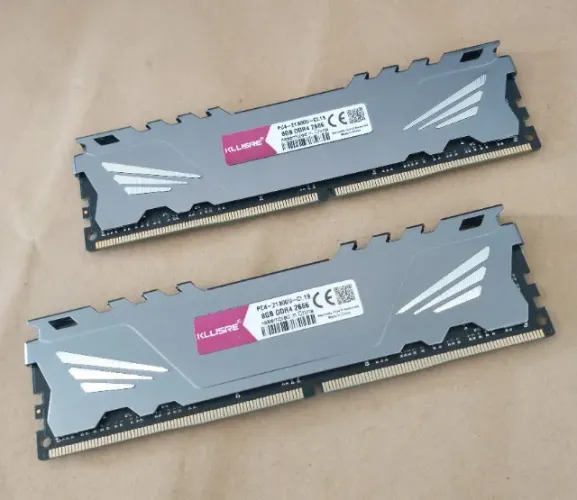 02 Memórias RAM Kllisre DDR4 8GB 2666 MHz