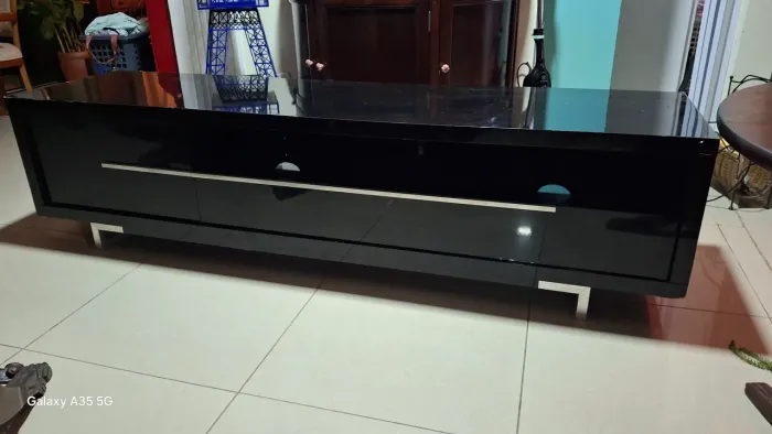 Rack preto laqueado 