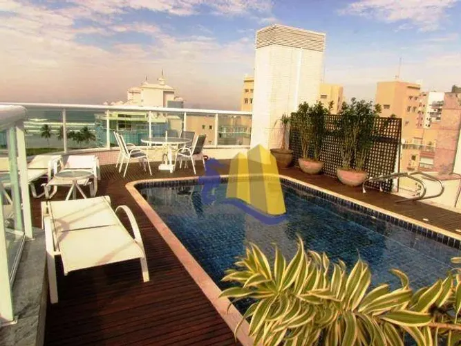 Cobertura com 4 dormitórios para alugar, 163 m² por R$ 3.600,00/dia - Riviera - Módulo 7 -