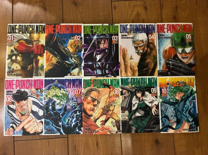 Coleção manga one punch man