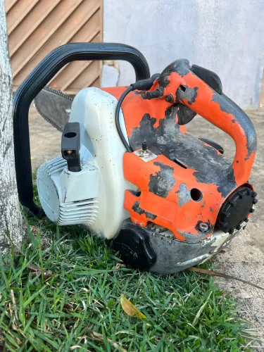 MOTOSSERRA STIHL 015 PRONTO PARA USO
