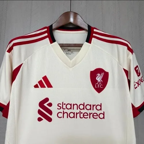 Camisa do Liverpool 25/26 Branca