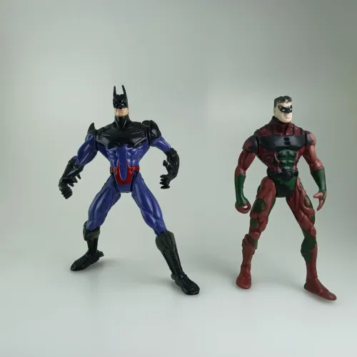 Bonecos Batman e Robin boot