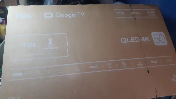 Caixa para tv 50 polegadas com isopor