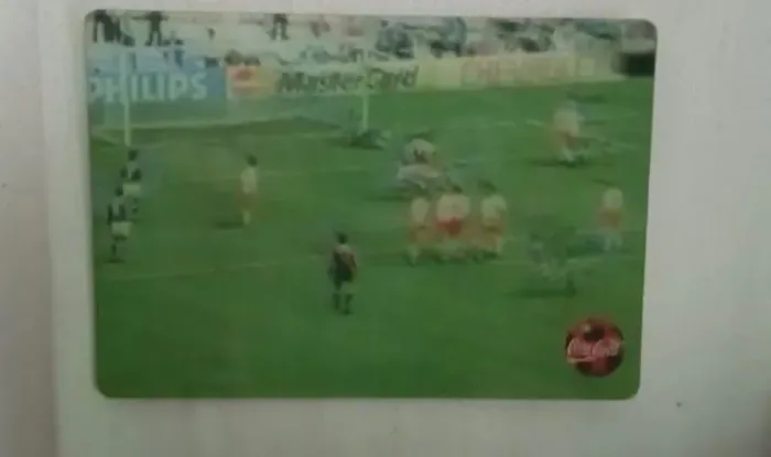 Lote Cards Especiais Holograficos (coca-cola) Gols de Bebeto e Branco 3D - copa 94